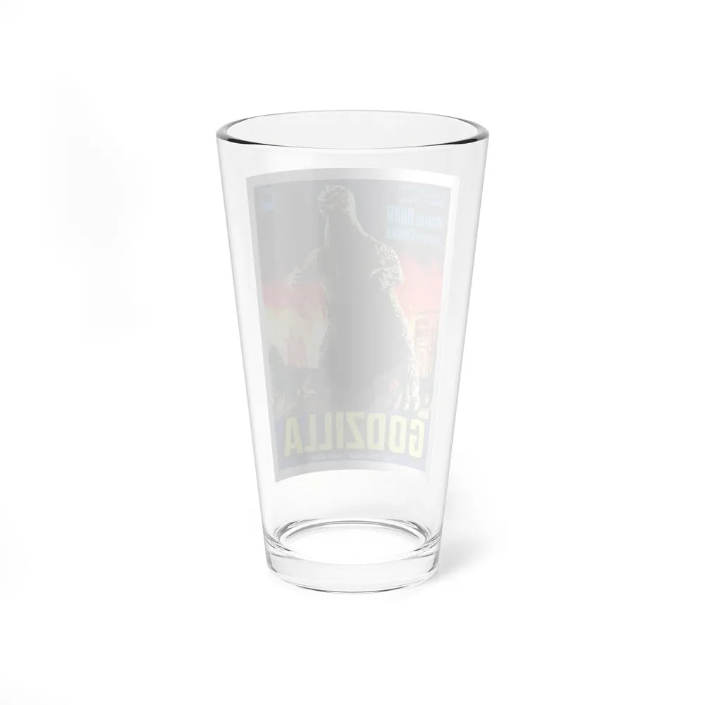 GODZILLA (ITALIAN) 1954 Movie Poster - Pint Glass 16oz-Go Mug Yourself