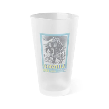 GODZILLA (ITALIAN) 2 1954 Movie Poster - Frosted Pint Glass 16oz Default Title - Go Mug Yourself