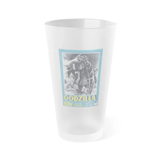 GODZILLA (ITALIAN) 2 1954 Movie Poster - Frosted Pint Glass 16oz Default Title - Go Mug Yourself