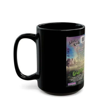 GODZILLA KING OF THE MONSTERS (VHS COVER) - Black Coffee Mug-Go Mug Yourself