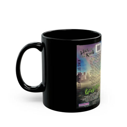 GODZILLA KING OF THE MONSTERS (VHS COVER) - Black Coffee Mug-Go Mug Yourself