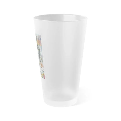 GODZILLA'S REVENGE (JAPANESE) 1969 Movie Poster - Frosted Pint Glass 16oz - Go Mug Yourself