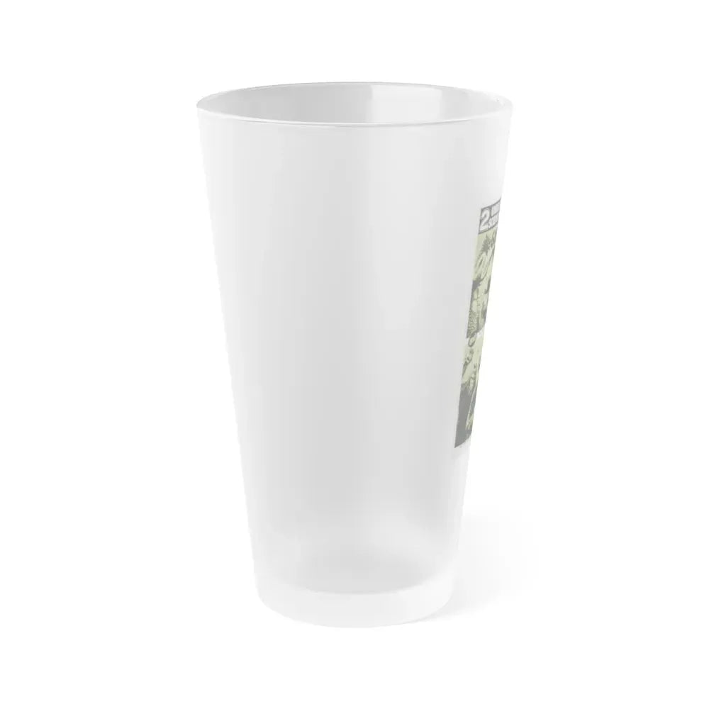 GODZILLA'S REVENGE + WAR OF THE GARGANTUAS 1969 Movie Poster - Frosted Pint Glass 16oz - Go Mug Yourself