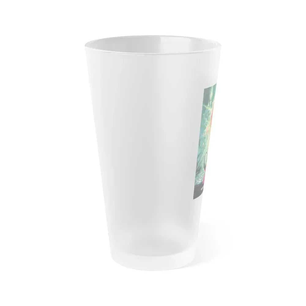 GODZILLA VS BOLLIANTE (JAPANESE) 1989 Movie Poster - Frosted Pint Glass 16oz - Go Mug Yourself