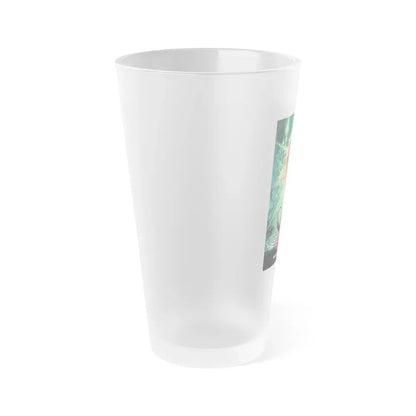 GODZILLA VS BOLLIANTE (JAPANESE) 1989 Movie Poster - Frosted Pint Glass 16oz - Go Mug Yourself