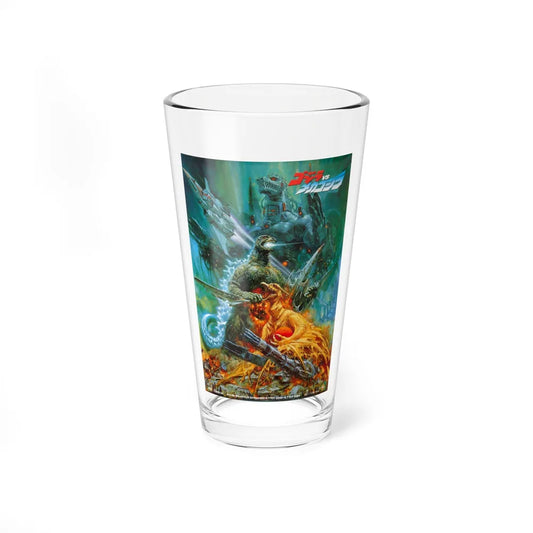 GODZILLA VS MECHAGODZILLA 1993 Movie Poster - Pint Glass 16oz-16oz-Go Mug Yourself