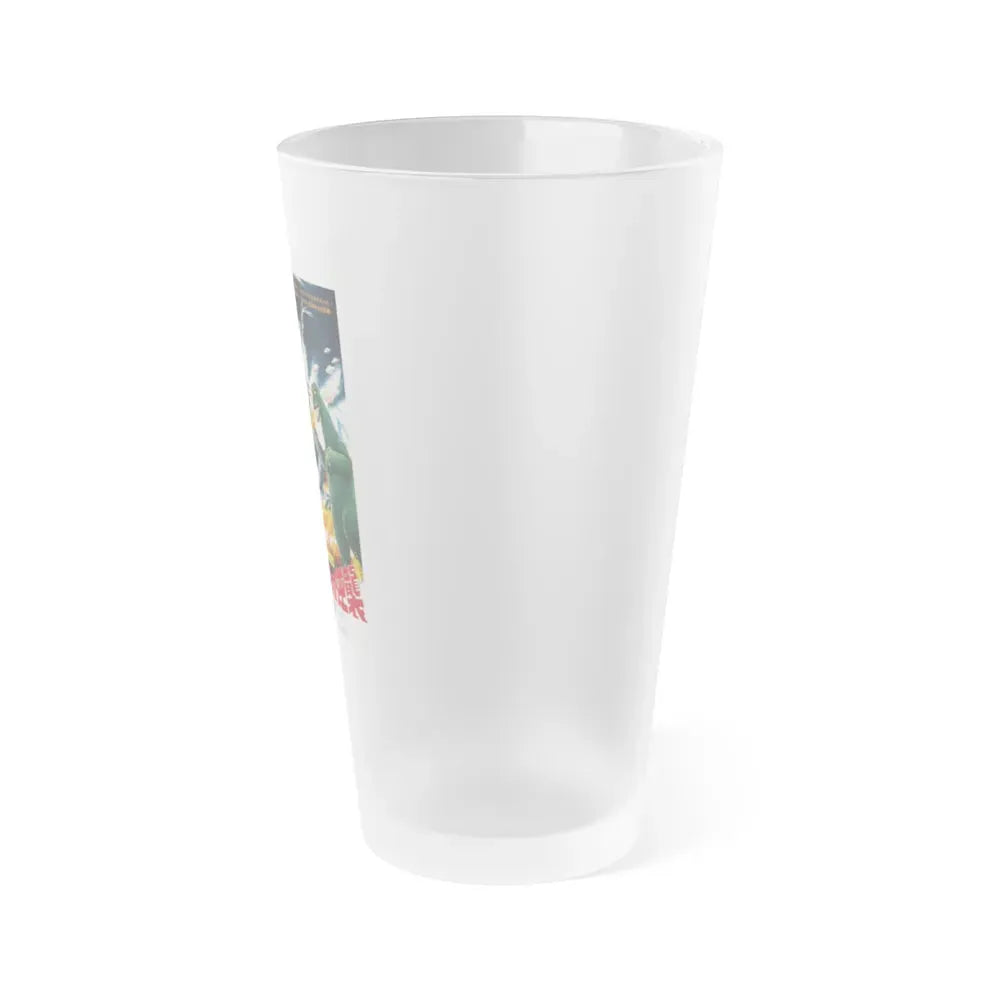 GODZILLA VS MECHAGODZILLA (3) 1993 Movie Poster - Frosted Pint Glass 16oz - Go Mug Yourself