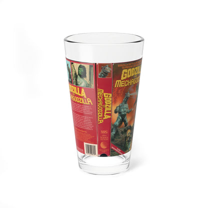 GODZILLA VS MECHAGODZILLA (VHS COVER) Pint Glass 16oz-16oz-Go Mug Yourself