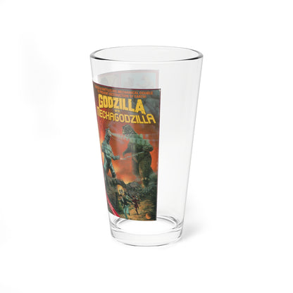 GODZILLA VS MECHAGODZILLA (VHS COVER) Pint Glass 16oz-Go Mug Yourself