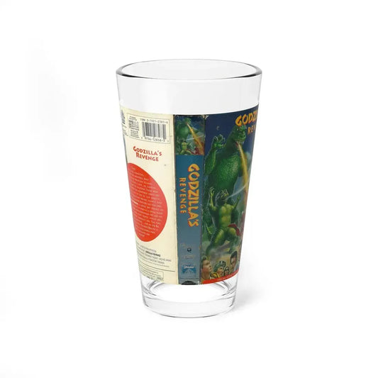 GODZILLAS REVENGE (VHS COVER) Pint Glass 16oz 16oz - Go Mug Yourself