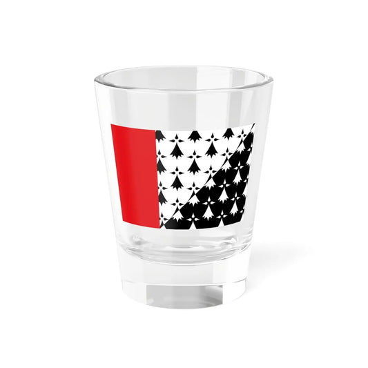 Goelo traditional district flag (France) Shot Glass 1.5oz 1.5oz - Go Mug Yourself
