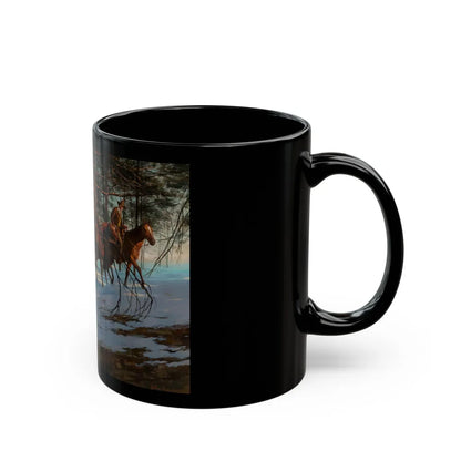 Goin' Home - Black Coffee Mug-Go Mug Yourself