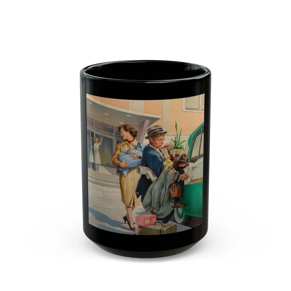 Going Home - Black Coffee Mug-15oz-Go Mug Yourself