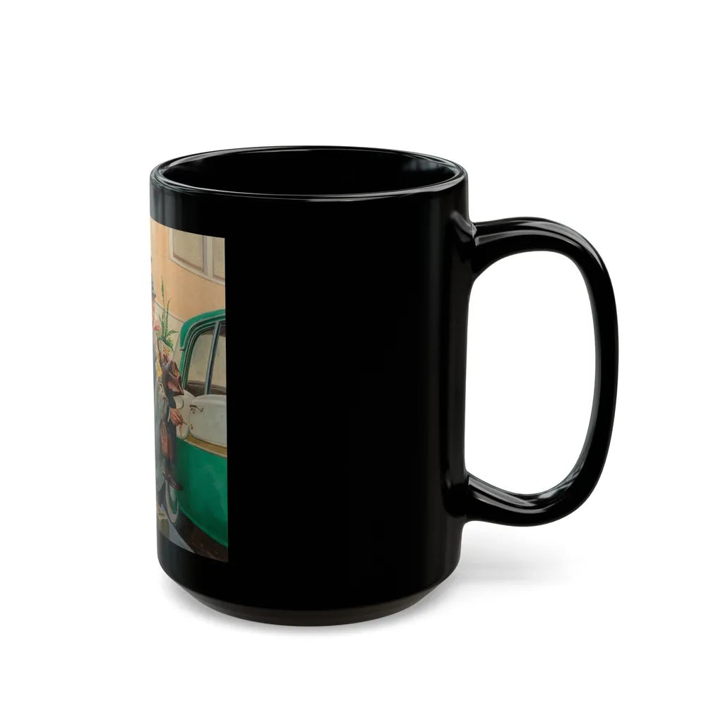 Going Home - Black Coffee Mug-Go Mug Yourself