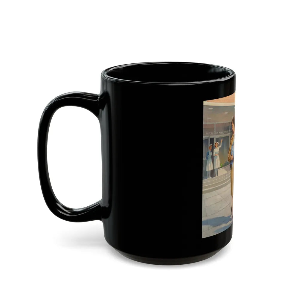 Going Home - Black Coffee Mug-Go Mug Yourself