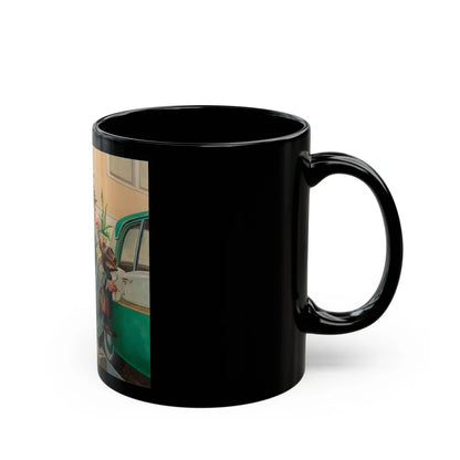 Going Home - Black Coffee Mug-Go Mug Yourself