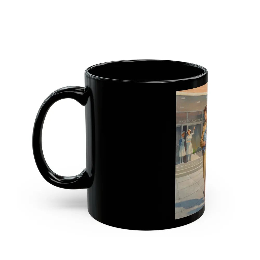 Going Home - Black Coffee Mug-Go Mug Yourself