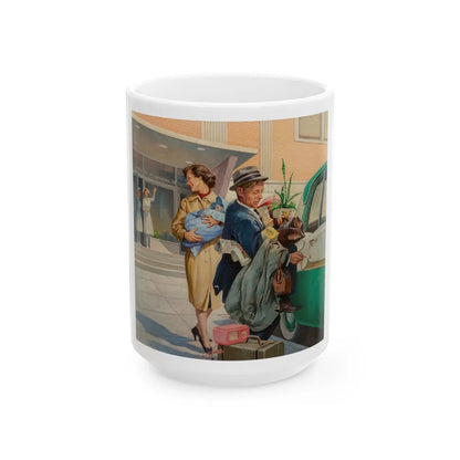 Going Home - White Coffee Mug-15oz-Go Mug Yourself