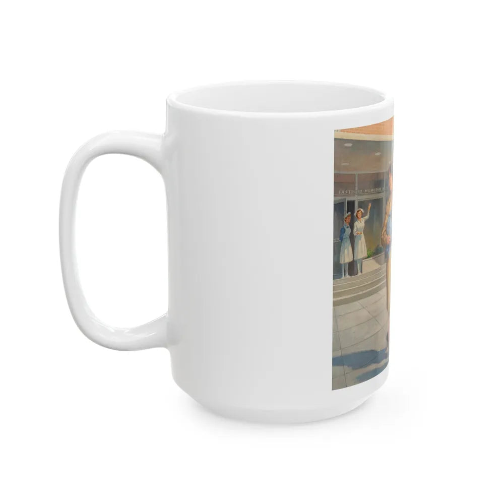 Going Home - White Coffee Mug-Go Mug Yourself