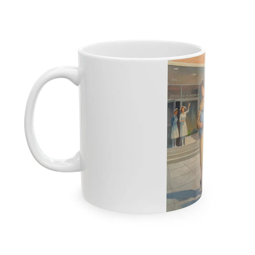 Going Home - White Coffee Mug-Go Mug Yourself