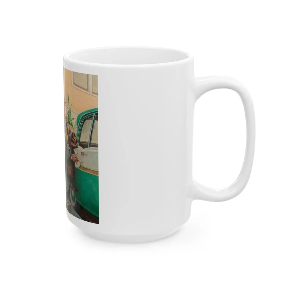 Going Home - White Coffee Mug-Go Mug Yourself