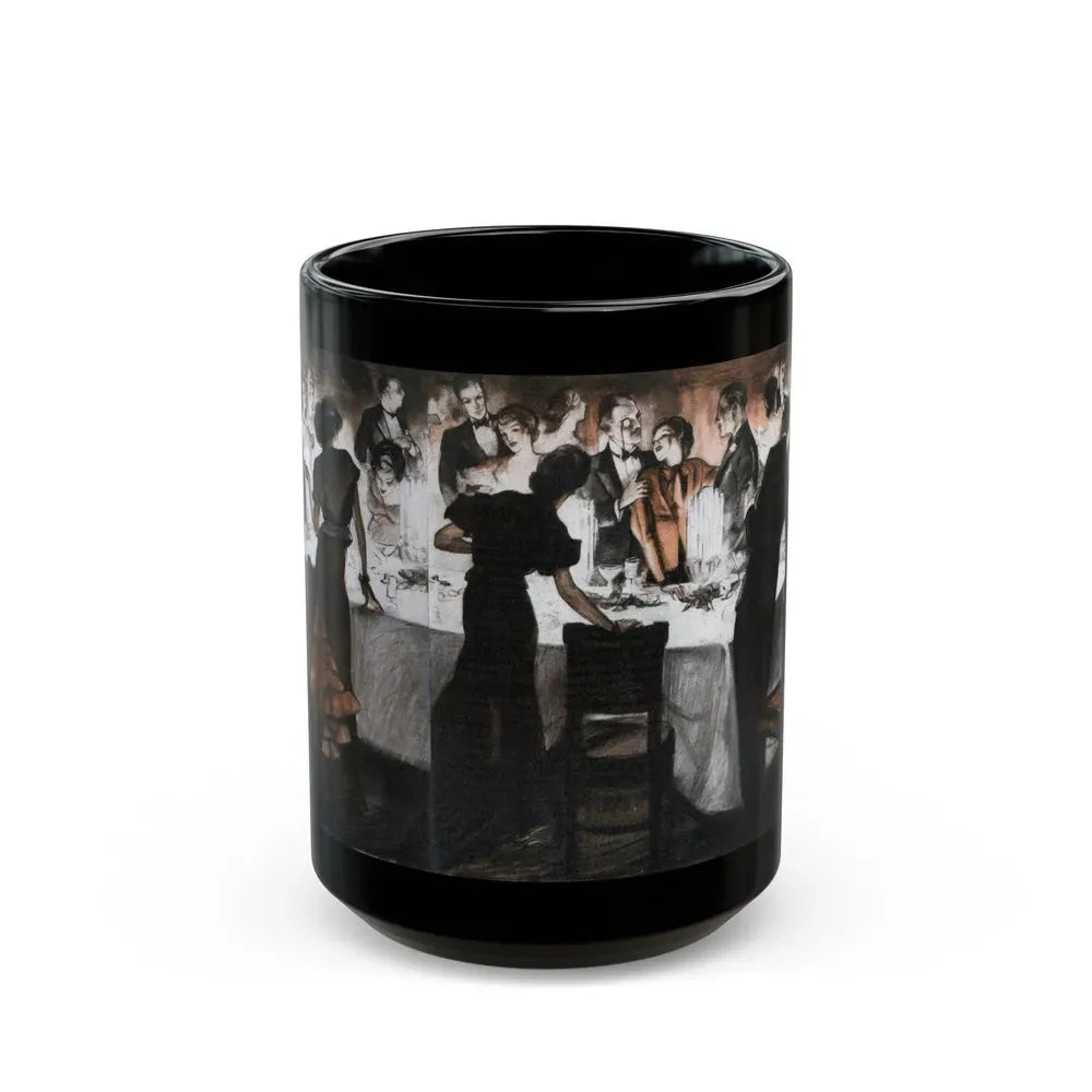 Going Their Own Ways (1), Redbook, July 1935 - Black Coffee Mug 15oz - Go Mug Yourself