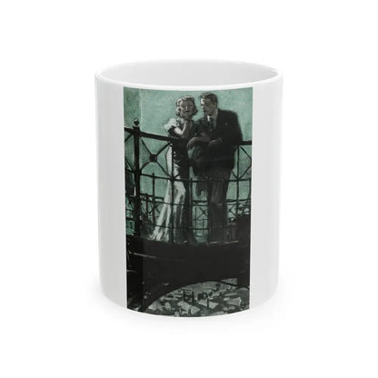 Going through the Moonlight, Cosmopolitan, August 1936 - White Coffee Mug 11oz - Go Mug Yourself