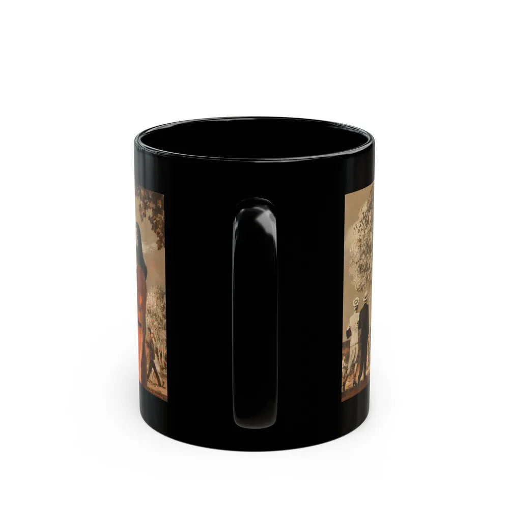 Going to Church - Black Coffee Mug-Go Mug Yourself