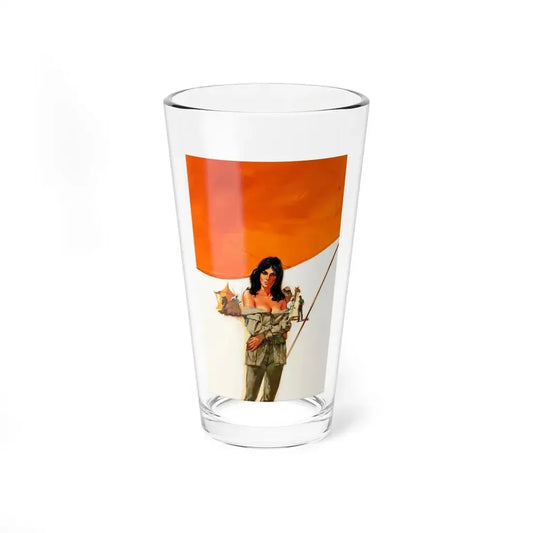 Gold and Flesh, Paperback Novel Cover (MacFadden Bartell Books, 1972) - Pint Glass 16oz 16oz - Go Mug Yourself