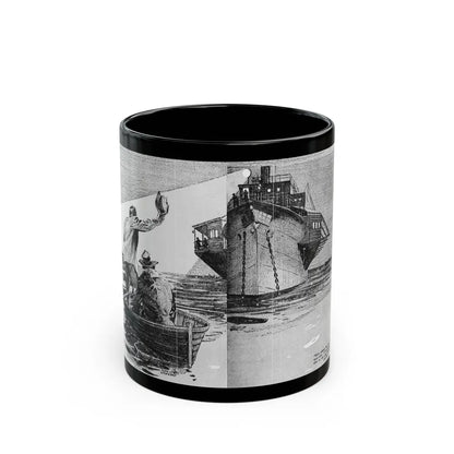 Gold Blood, Blue Book Magazine, June 1940 - Black Coffee Mug-11oz-Go Mug Yourself