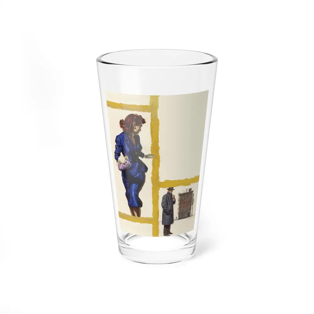 Gold Comes in Bricks, Dell paperback cover, 1955 - Pint Glass 16oz-16oz-Go Mug Yourself