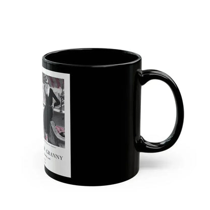 Gold Mules for Granny (1), Pictorial Review, August 1930 - Black Coffee Mug - Go Mug Yourself