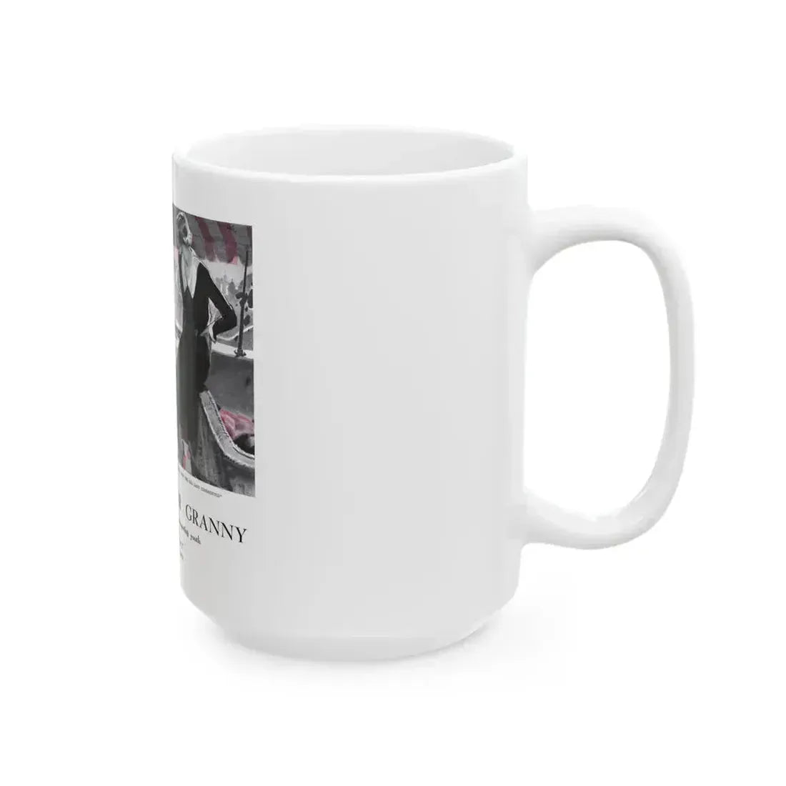 Gold Mules for Granny (1), Pictorial Review, August 1930 - White Coffee Mug - Go Mug Yourself