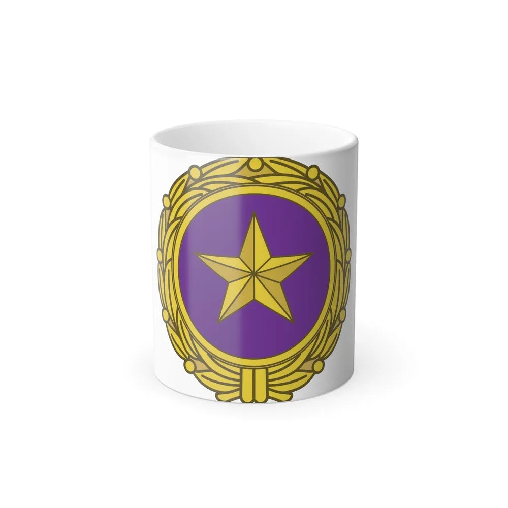 Gold Star Lapel (U.S. Army) Color Changing Coffee Mug-11oz-Go Mug Yourself