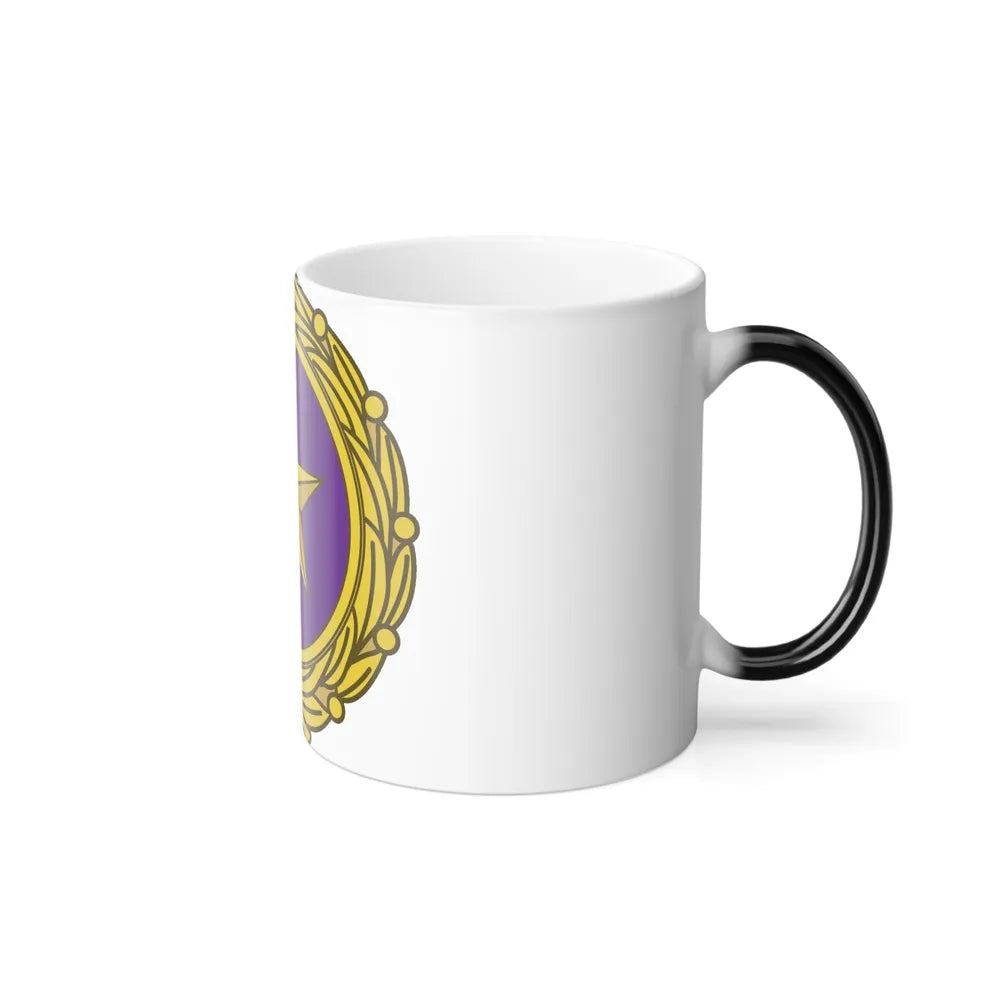 Gold Star Lapel (U.S. Army) Color Changing Coffee Mug-Go Mug Yourself
