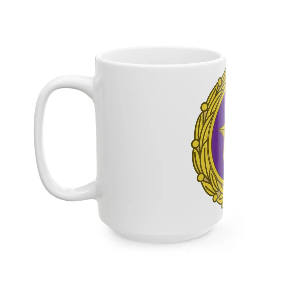 Gold Star Lapel (U.S. Army) White Coffee Mug-Go Mug Yourself