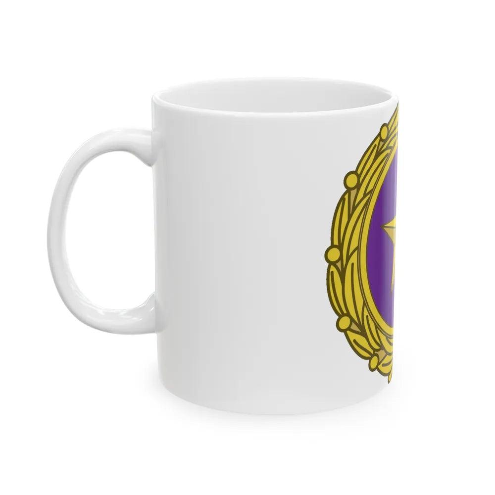 Gold Star Lapel (U.S. Army) White Coffee Mug-Go Mug Yourself