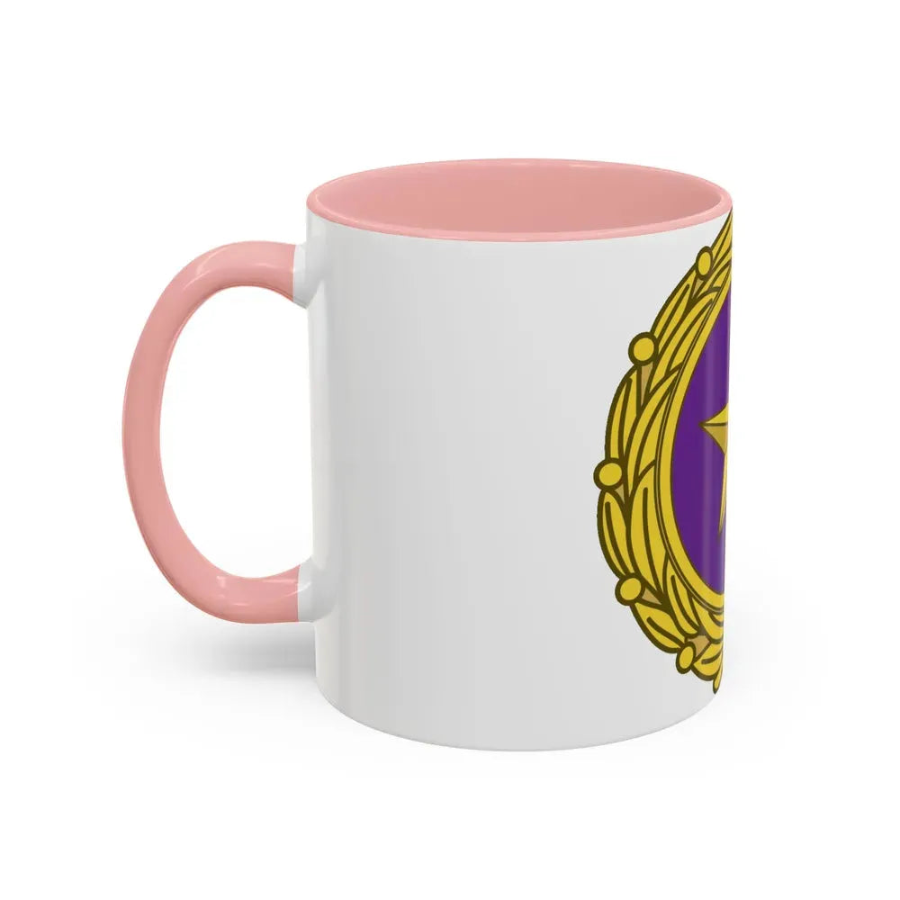 Gold Star Lapel (U.S. Army) Accent Coffee Mug - Go Mug Yourself