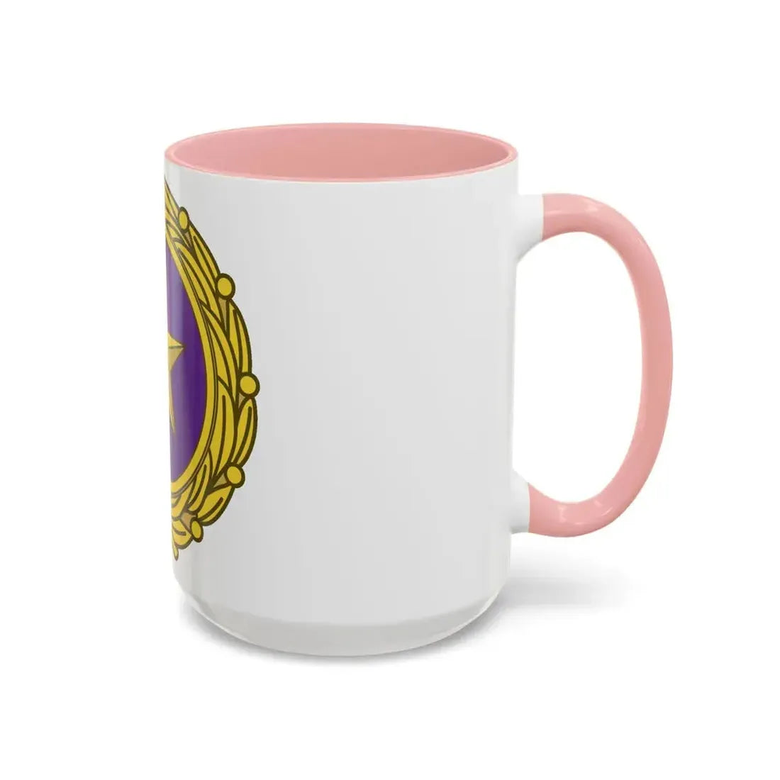 Gold Star Lapel (U.S. Army) Accent Coffee Mug - Go Mug Yourself