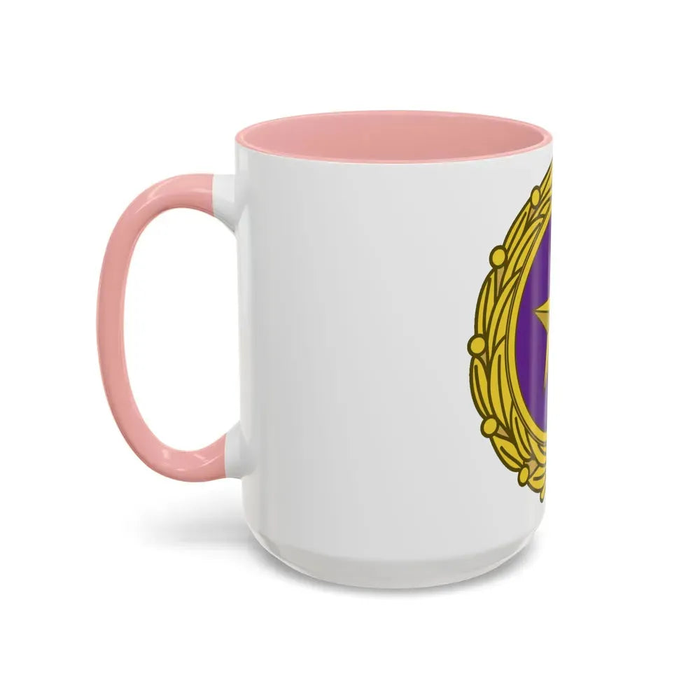 Gold Star Lapel (U.S. Army) Accent Coffee Mug - Go Mug Yourself