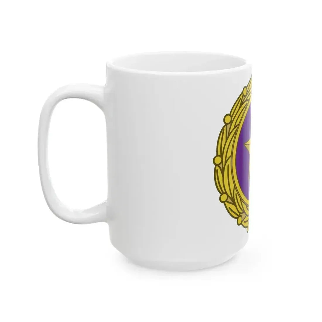 Gold Star Lapel (U.S. Army) White Coffee Mug - Go Mug Yourself