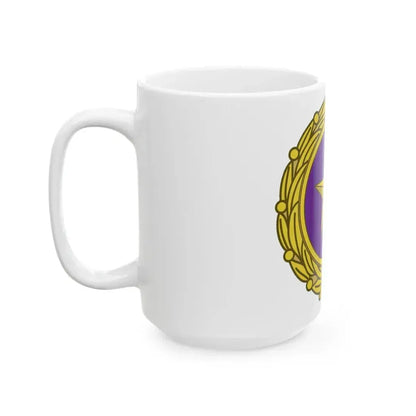 Gold Star Lapel (U.S. Army) White Coffee Mug - Go Mug Yourself
