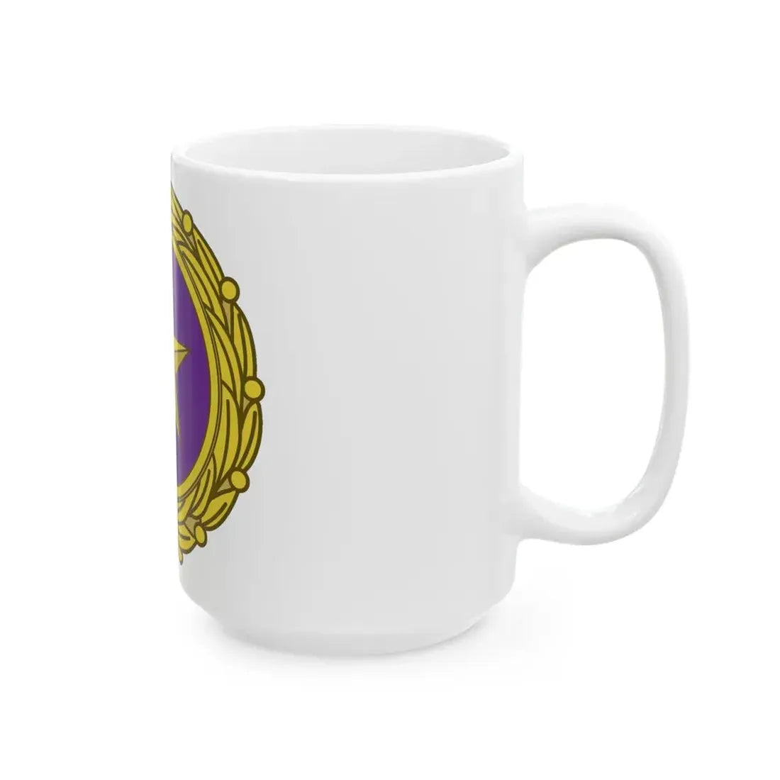 Gold Star Lapel (U.S. Army) White Coffee Mug - Go Mug Yourself