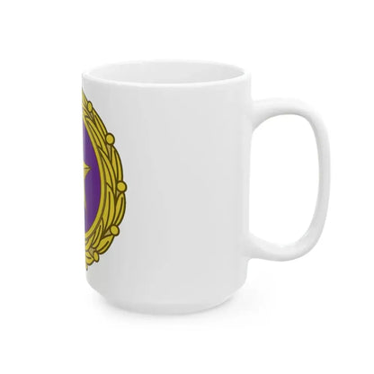 Gold Star Lapel (U.S. Army) White Coffee Mug - Go Mug Yourself