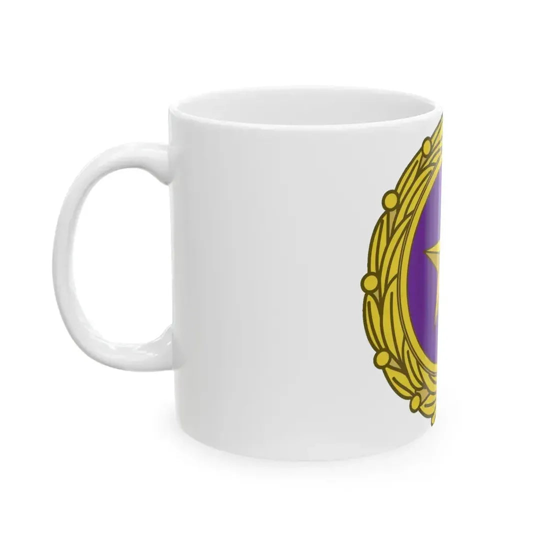 Gold Star Lapel (U.S. Army) White Coffee Mug - Go Mug Yourself