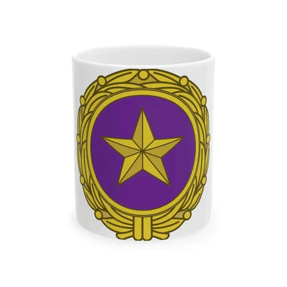 Gold Star Lapel (U.S. Army) White Coffee Mug - Go Mug Yourself