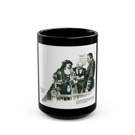 Golddiggers of Hollywood (1), Screenland, April 1922 - Black Coffee Mug-15oz-Go Mug Yourself