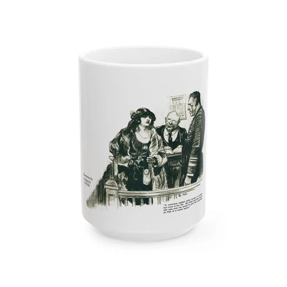 Golddiggers of Hollywood (1), Screenland, April 1922 - White Coffee Mug-15oz-Go Mug Yourself