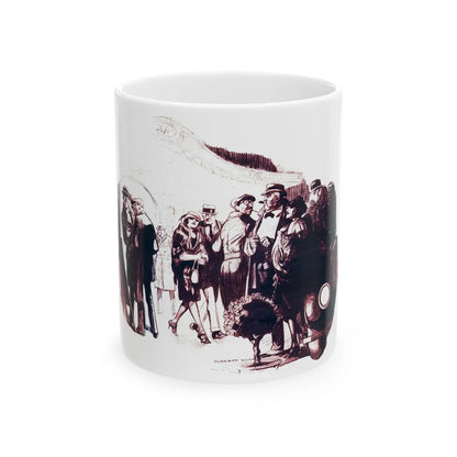 Golddiggers of Hollywood (2), Screenland, April 1922 - White Coffee Mug-11oz-Go Mug Yourself