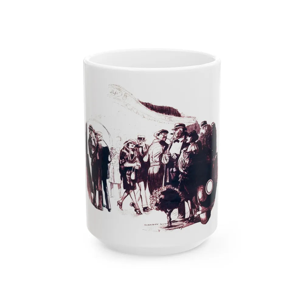 Golddiggers of Hollywood (2), Screenland, April 1922 - White Coffee Mug-15oz-Go Mug Yourself